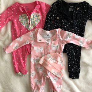 3 piece bodysuit bundle Carter’s